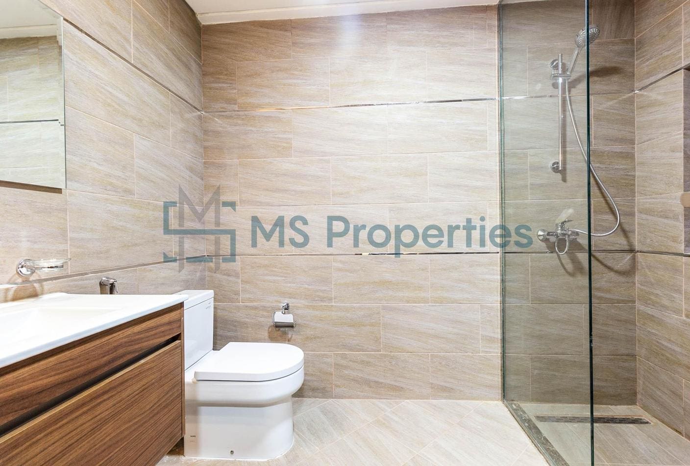 Contemporary 2BHK Apartment with Balcony
