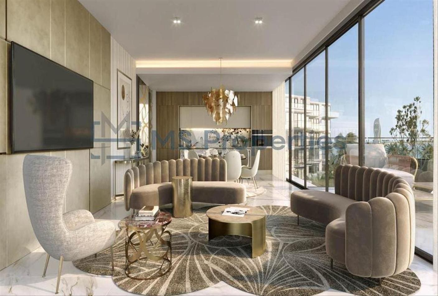 Perfect Installment Plan Modern 1 BHK Flat Lusail