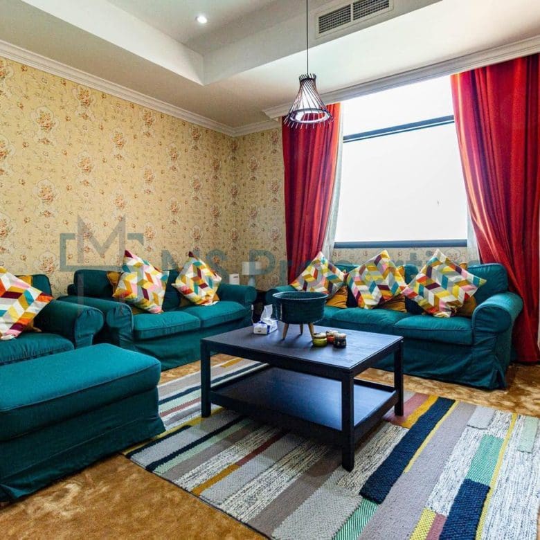 Spectacular 2BHK Flat with Marina View Balcony