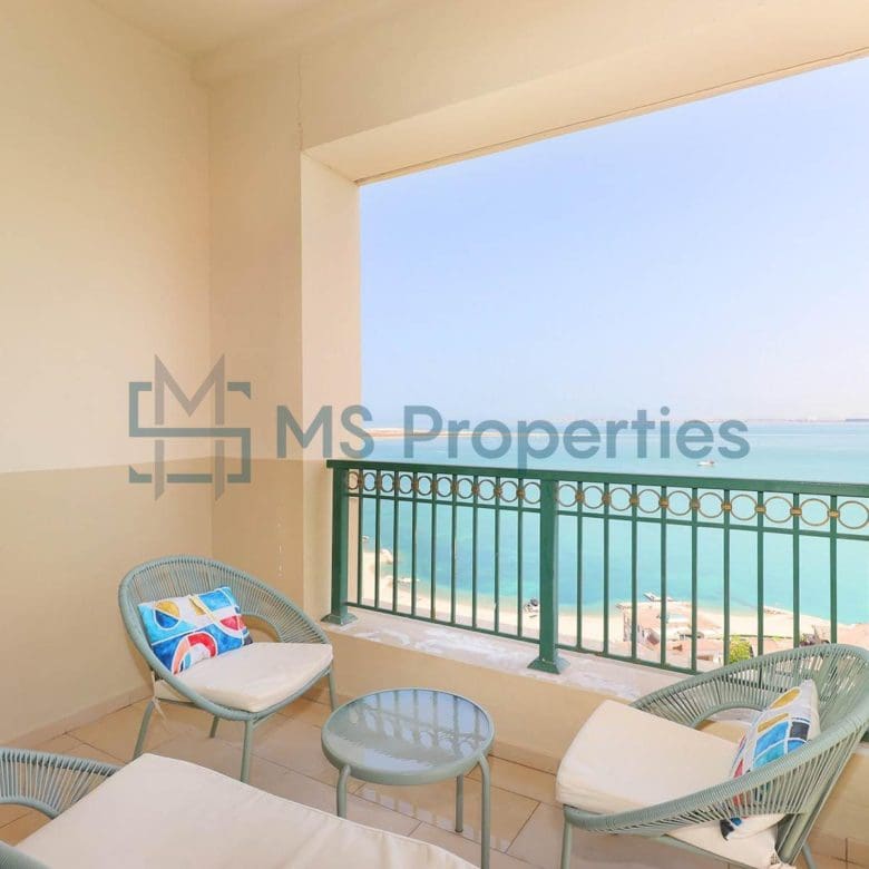 Beautiful 2BHK Apartment with Sea View Balcony
