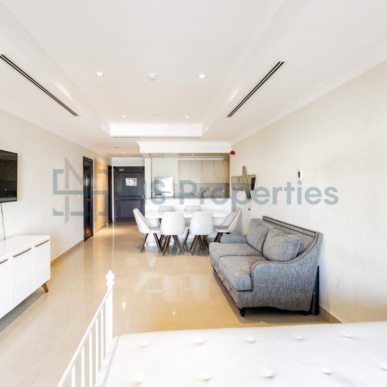 Full Marina View | Studio Flat w/ Perfect Balcony