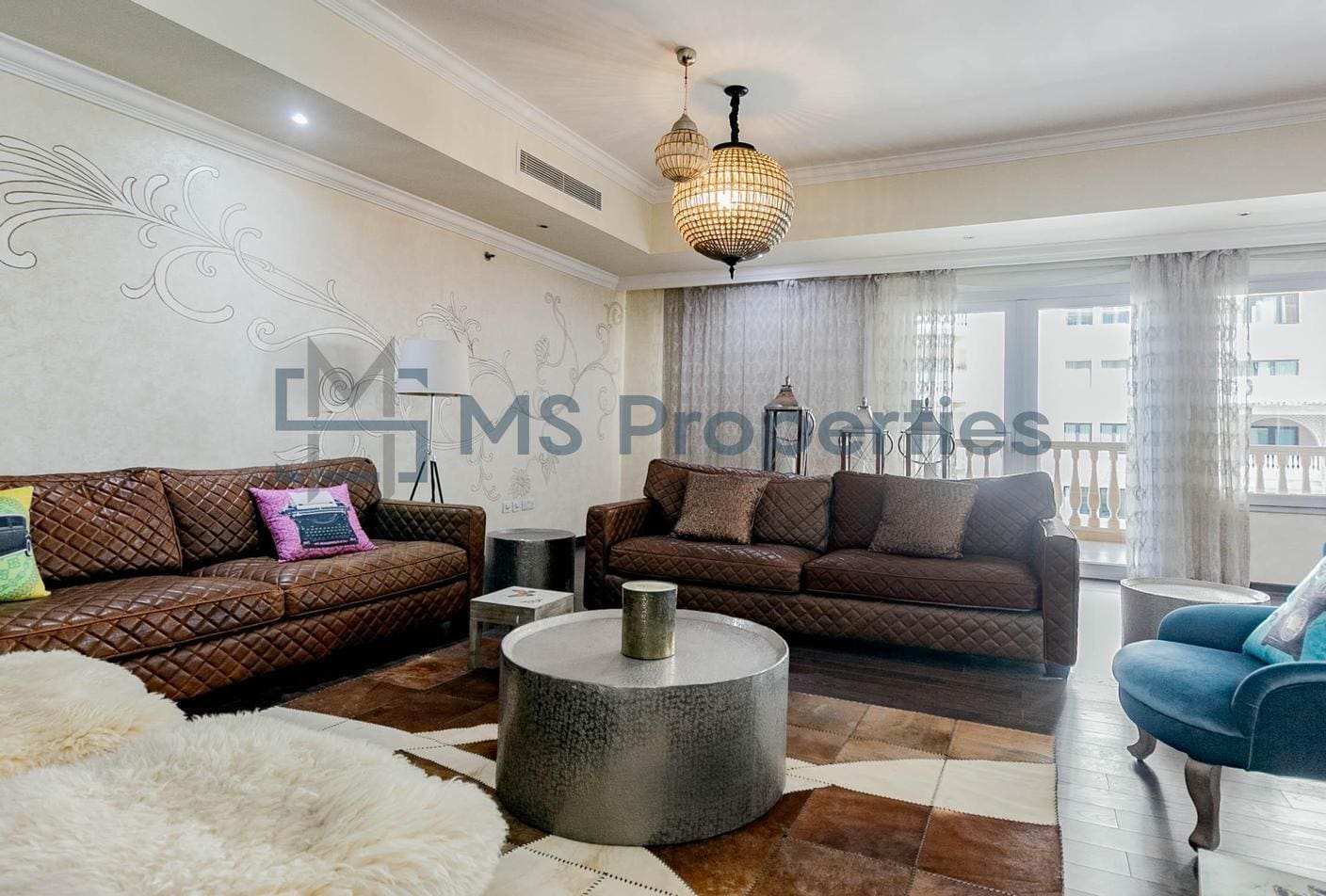 Extravagant 3BHK+Maid with Stunning View Balcony