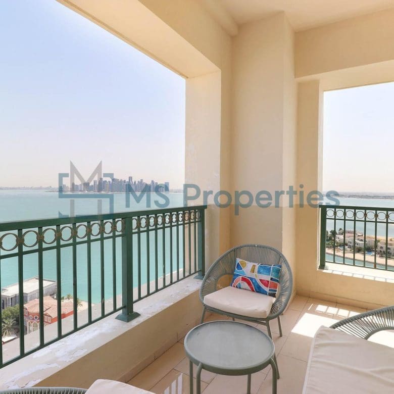 Beautiful 2BHK Apartment with Sea View Balcony