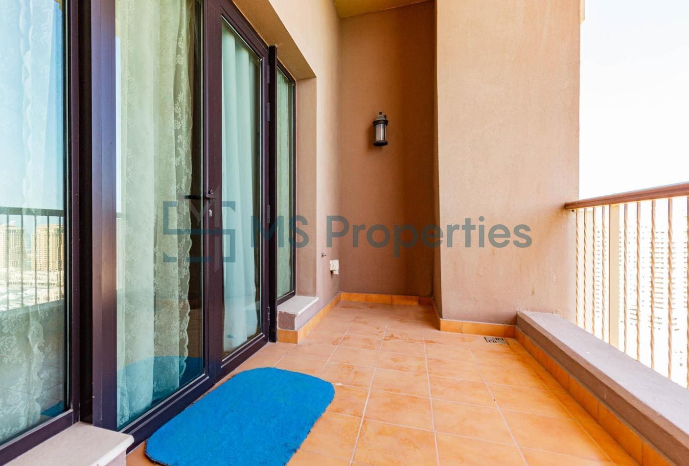 Spectacular 2BHK Flat with Marina View Balcony