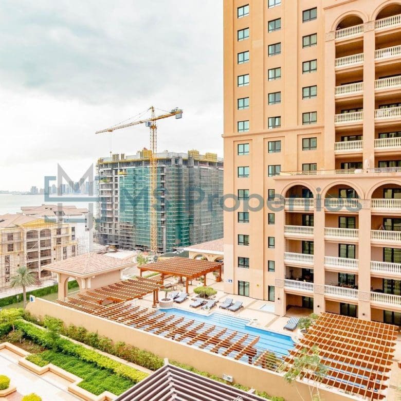 Beautiful Studio Apartment with Amazing Balcony