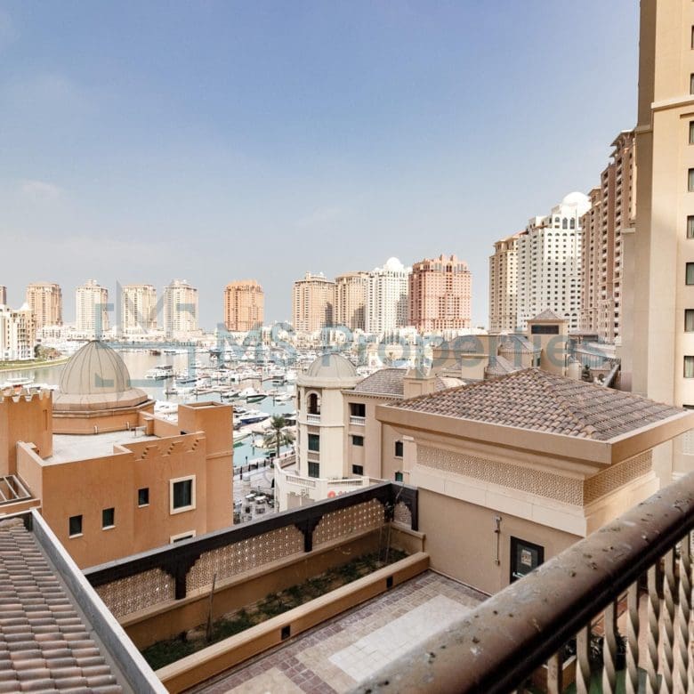 Full Marina View | Studio Flat w/ Perfect Balcony