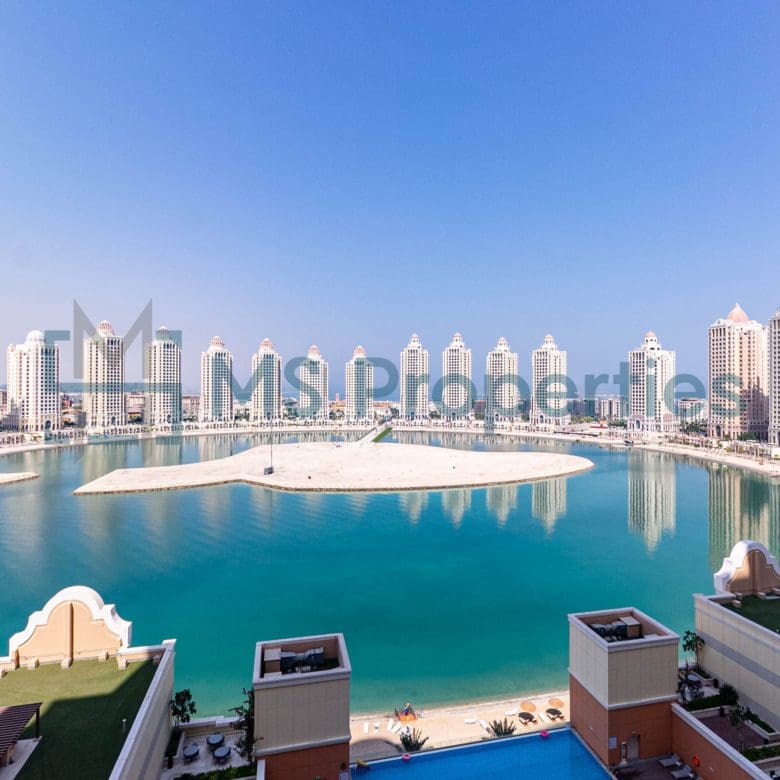 Spacious Cozy 1BHK Flat with Marina View Balcony