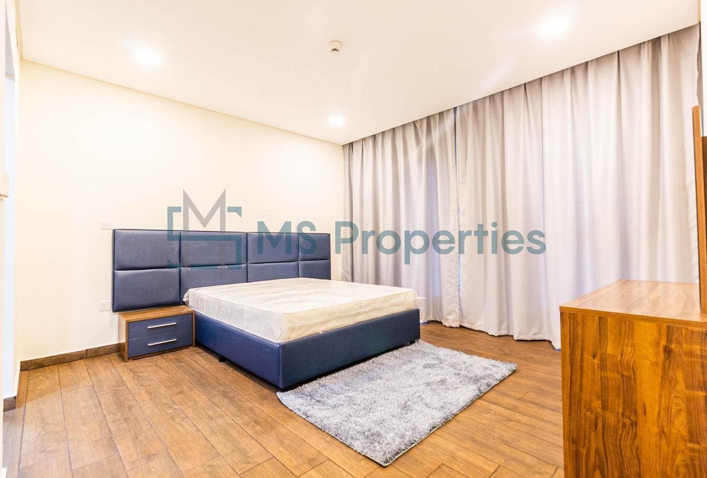 Contemporary 2BHK Apartment with Balcony