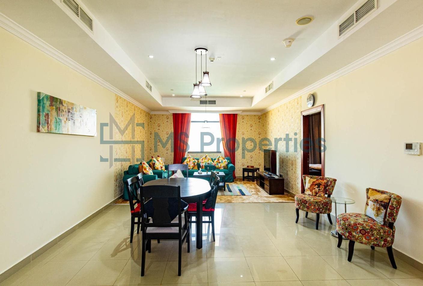 Spectacular 2BHK Flat with Marina View Balcony