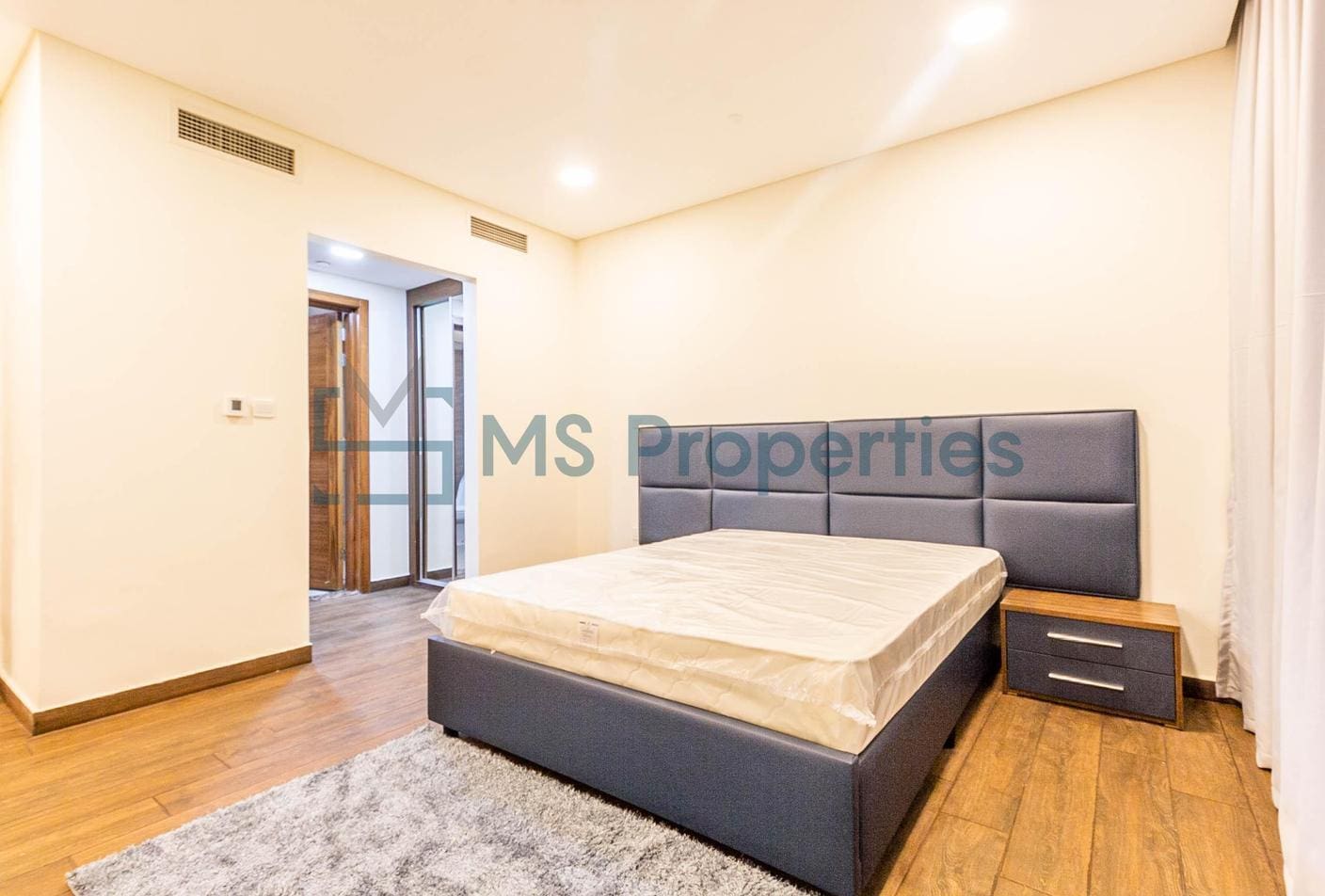 Contemporary 2BHK Apartment with Balcony