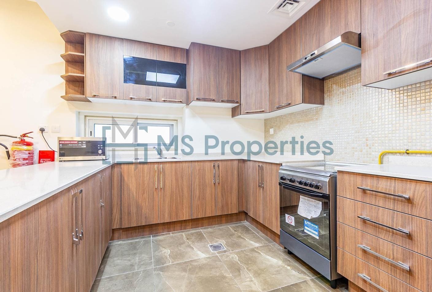 Contemporary 2BHK Apartment with Balcony