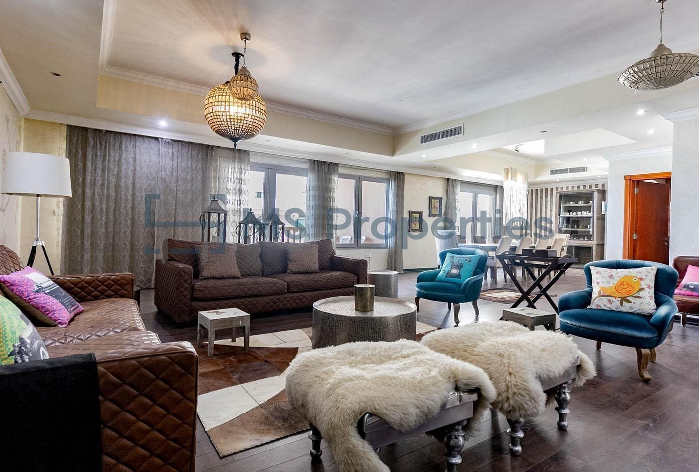 Extravagant 3BHK+Maid with Stunning View Balcony