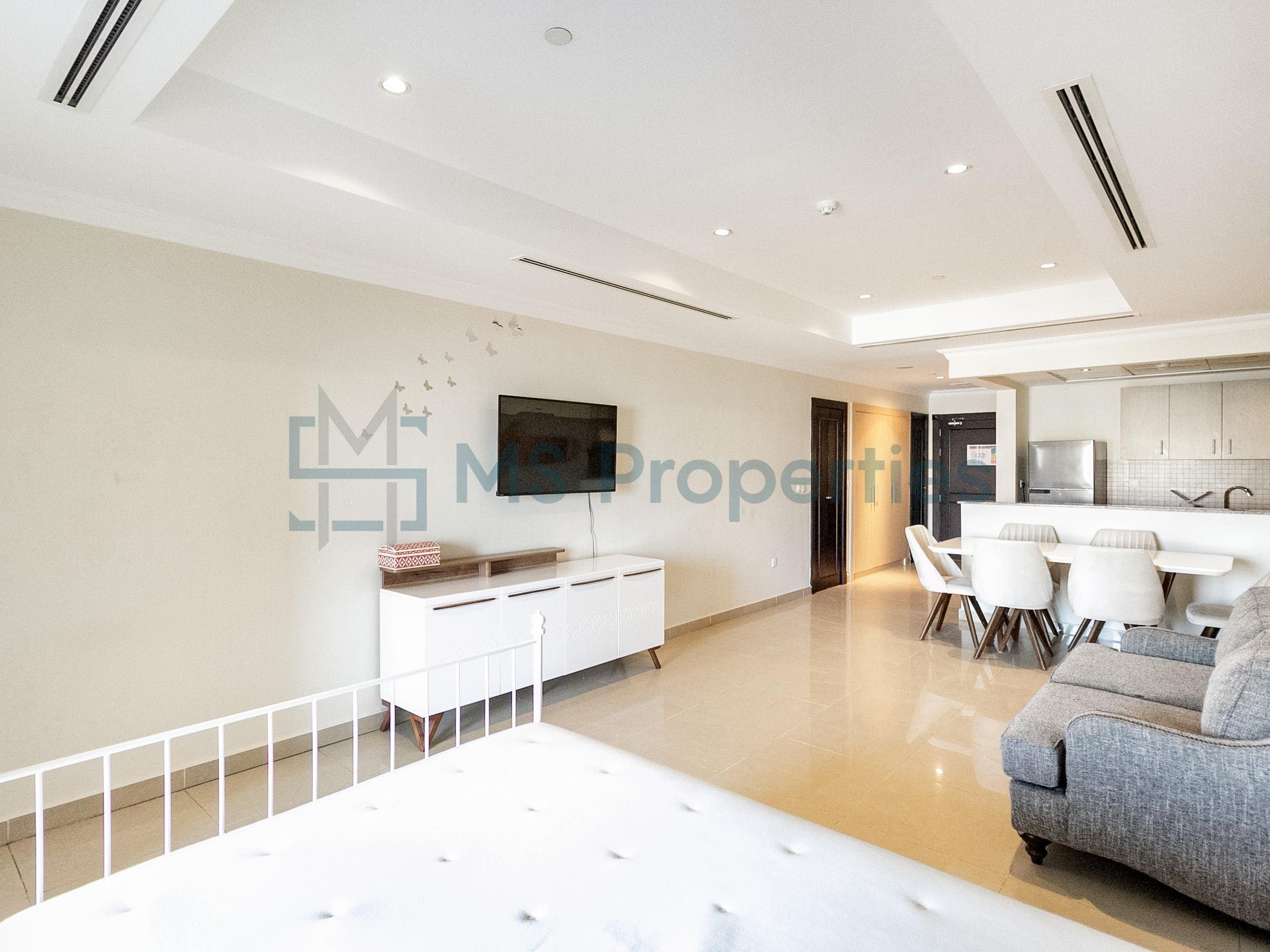 Full Marina View | Studio Flat w/ Perfect Balcony