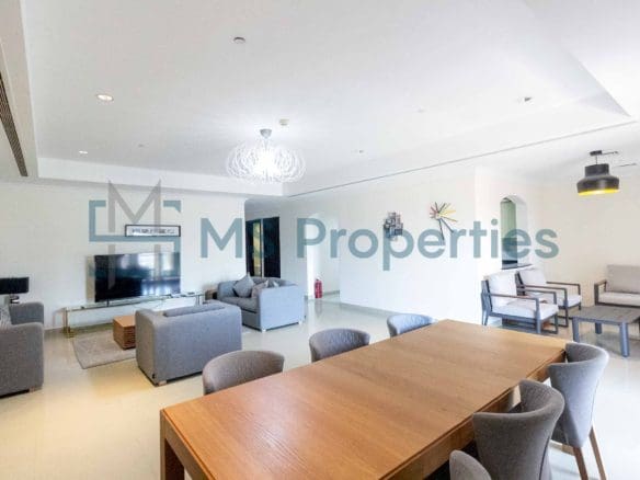 Sophisticated 2BR Apartment | Marina View Balcony