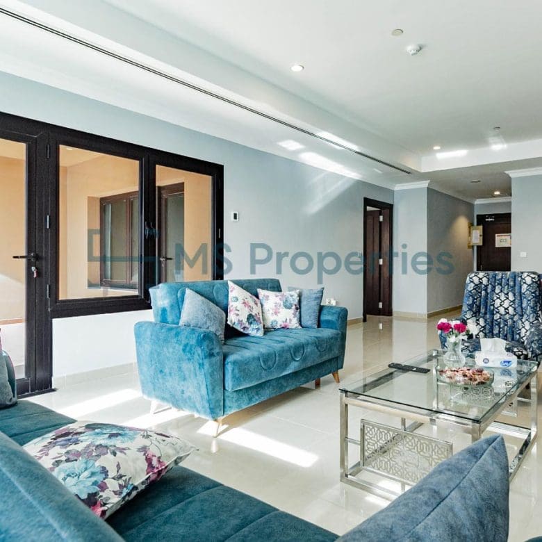 For Sale 1-Bedroom + Office Apartment in The Pearl