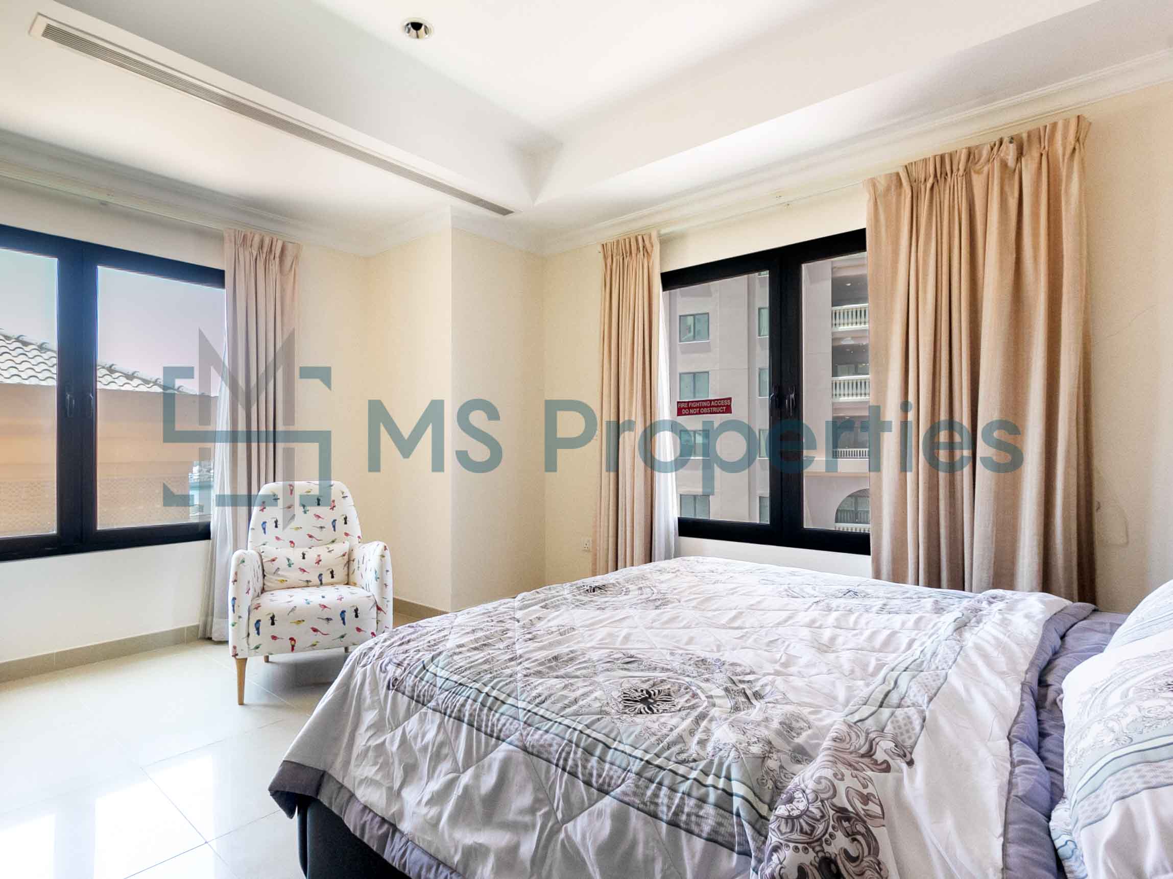 Sophisticated 2BR Apartment | Marina View Balcony