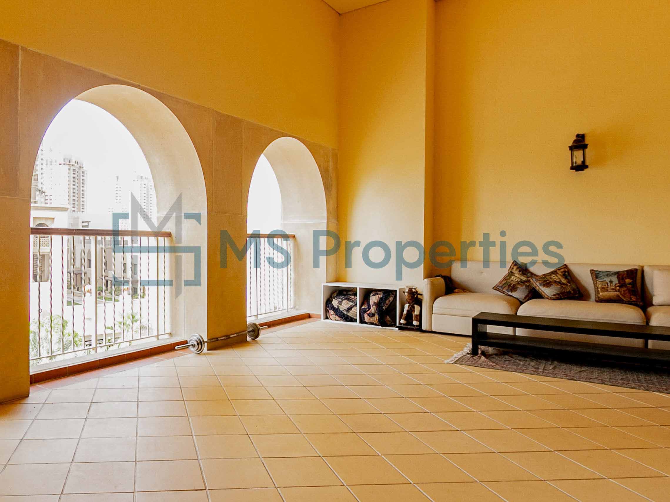 Urban Space Redefined: 2BHK Apartment with Balcony