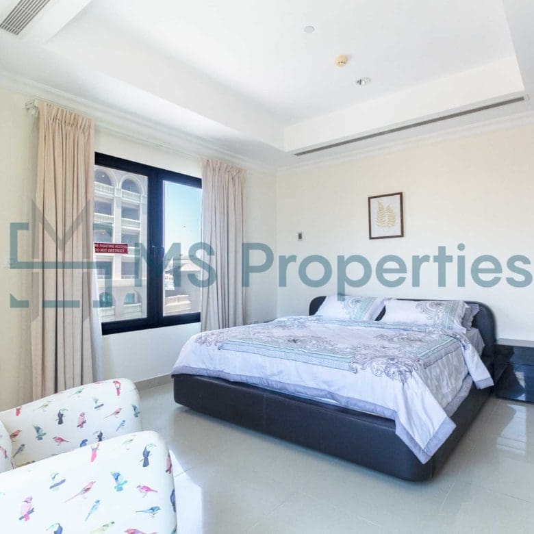 Sophisticated 2BR Apartment | Marina View Balcony