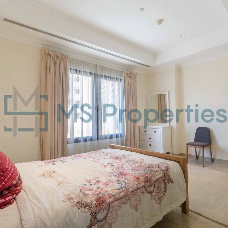 Sophisticated 2BR Apartment | Marina View Balcony
