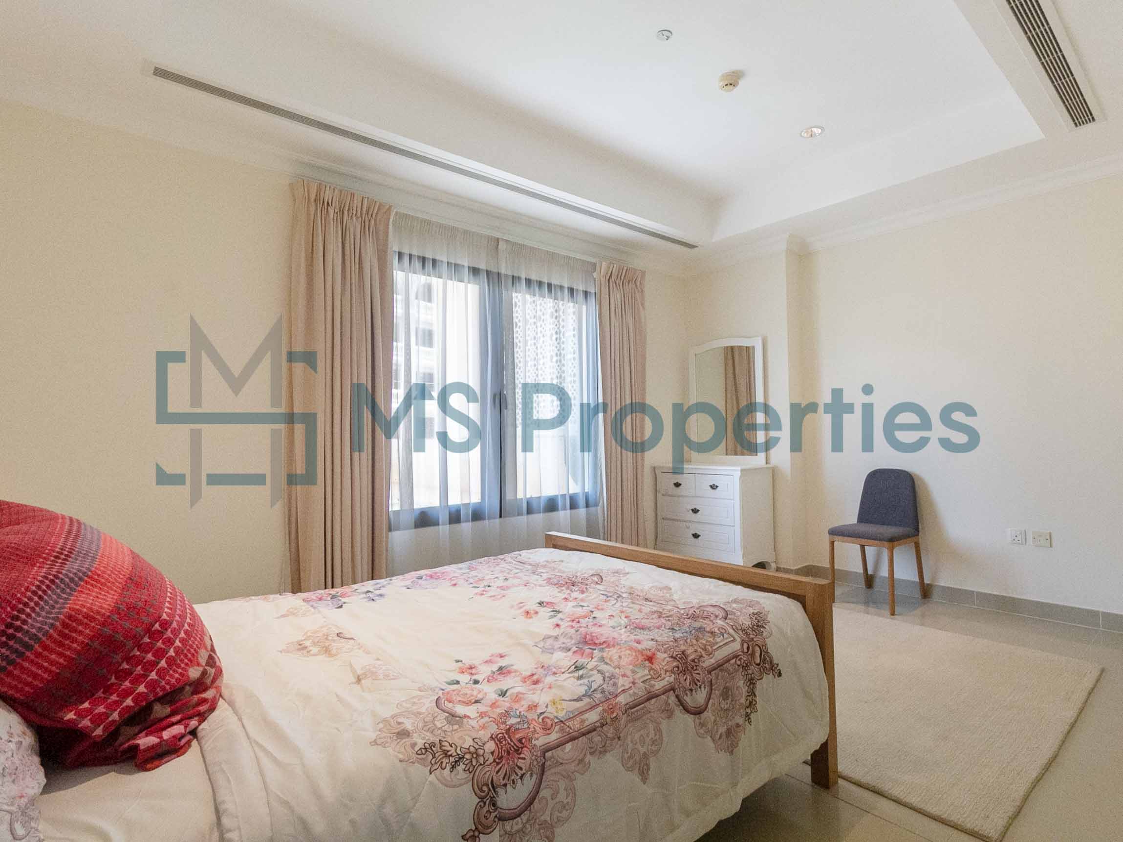 Sophisticated 2BR Apartment | Marina View Balcony