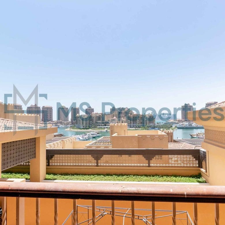 Sophisticated 2BR Apartment | Marina View Balcony
