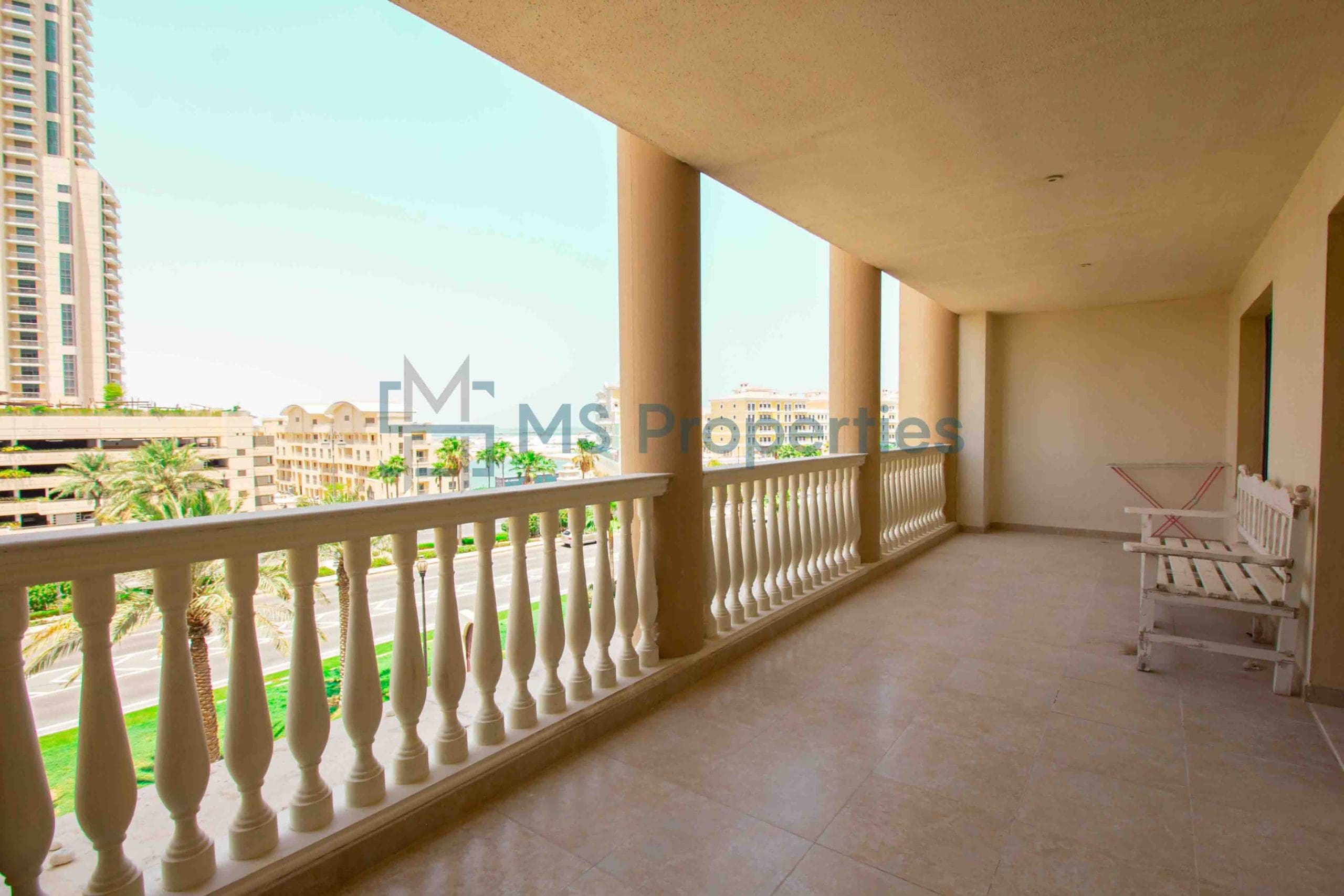 Spacious 1BHK Flat with Huge Balcony | Title Deed