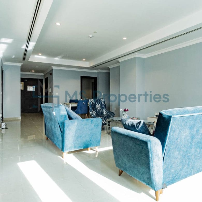 For Sale 1-Bedroom + Office Apartment in The Pearl