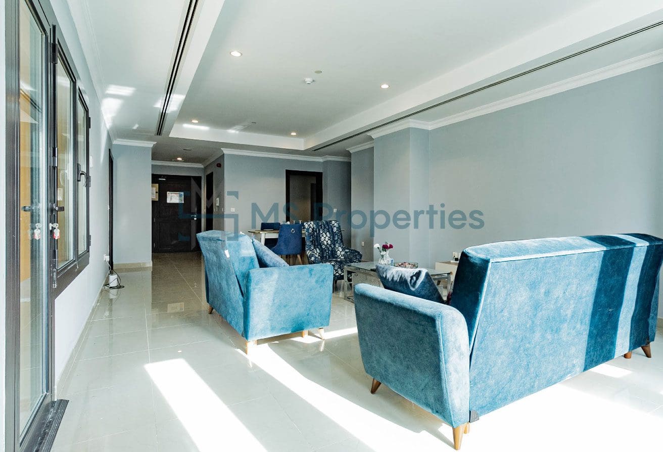 For Sale 1-Bedroom + Office Apartment in The Pearl