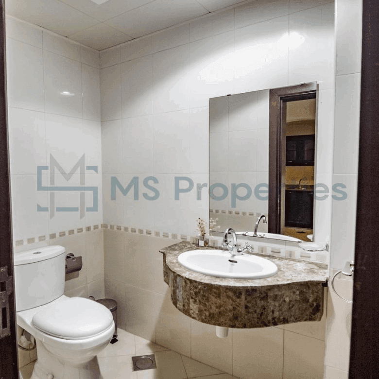 Spacious 1BHK Apartment with Balcony in The Pearl