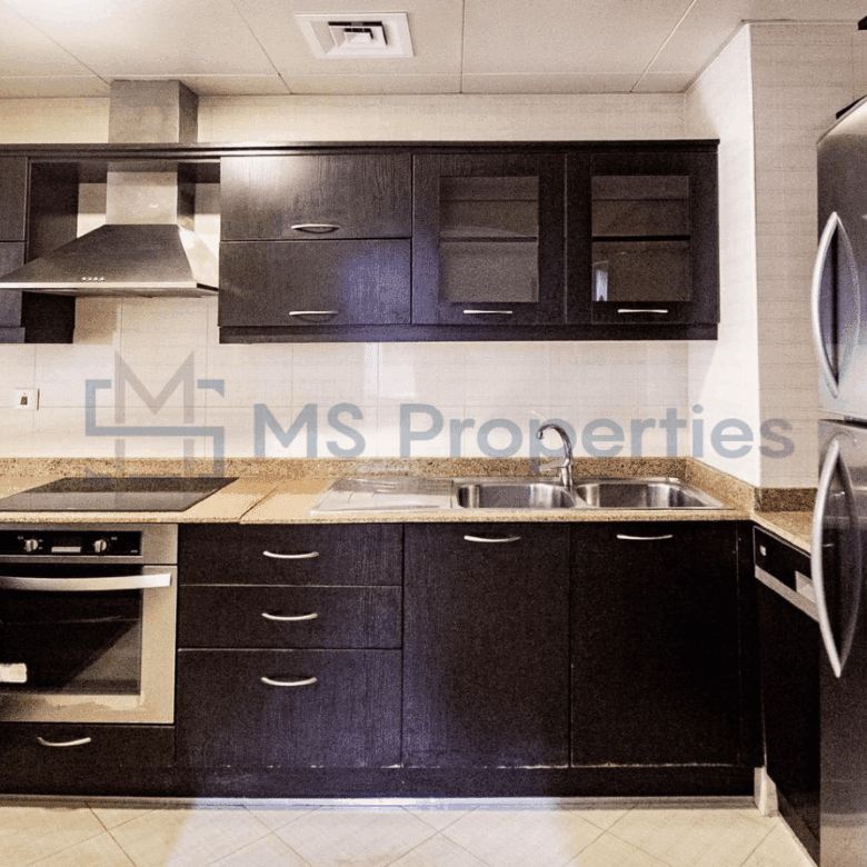 Spacious 1BHK Apartment with Balcony in The Pearl