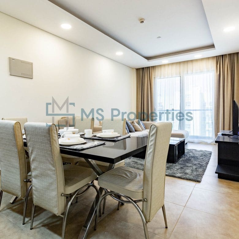 Modern Layout 2BR Apartment with Balcony