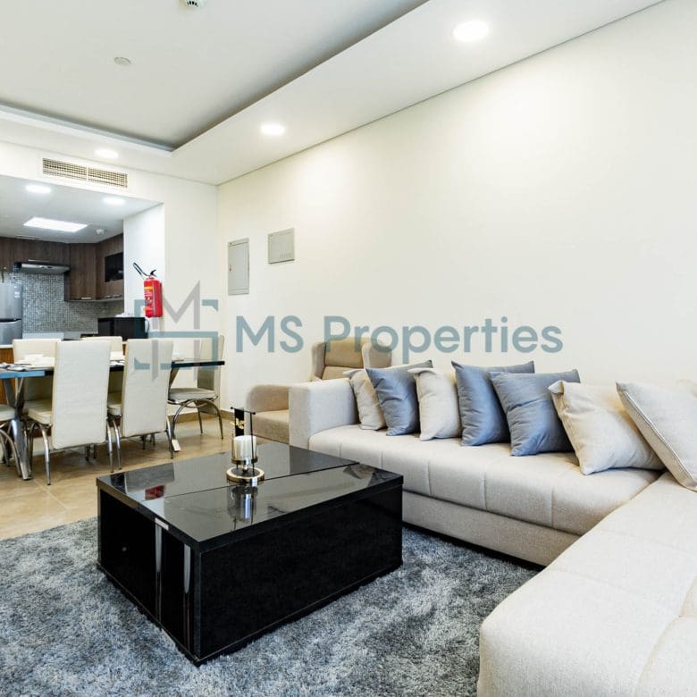 Modern Layout 2BR Apartment with Balcony