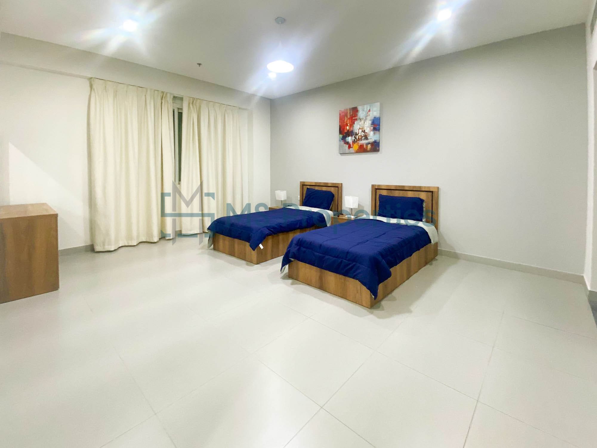 Furnished 2BR Apartment with Amazing Balcony
