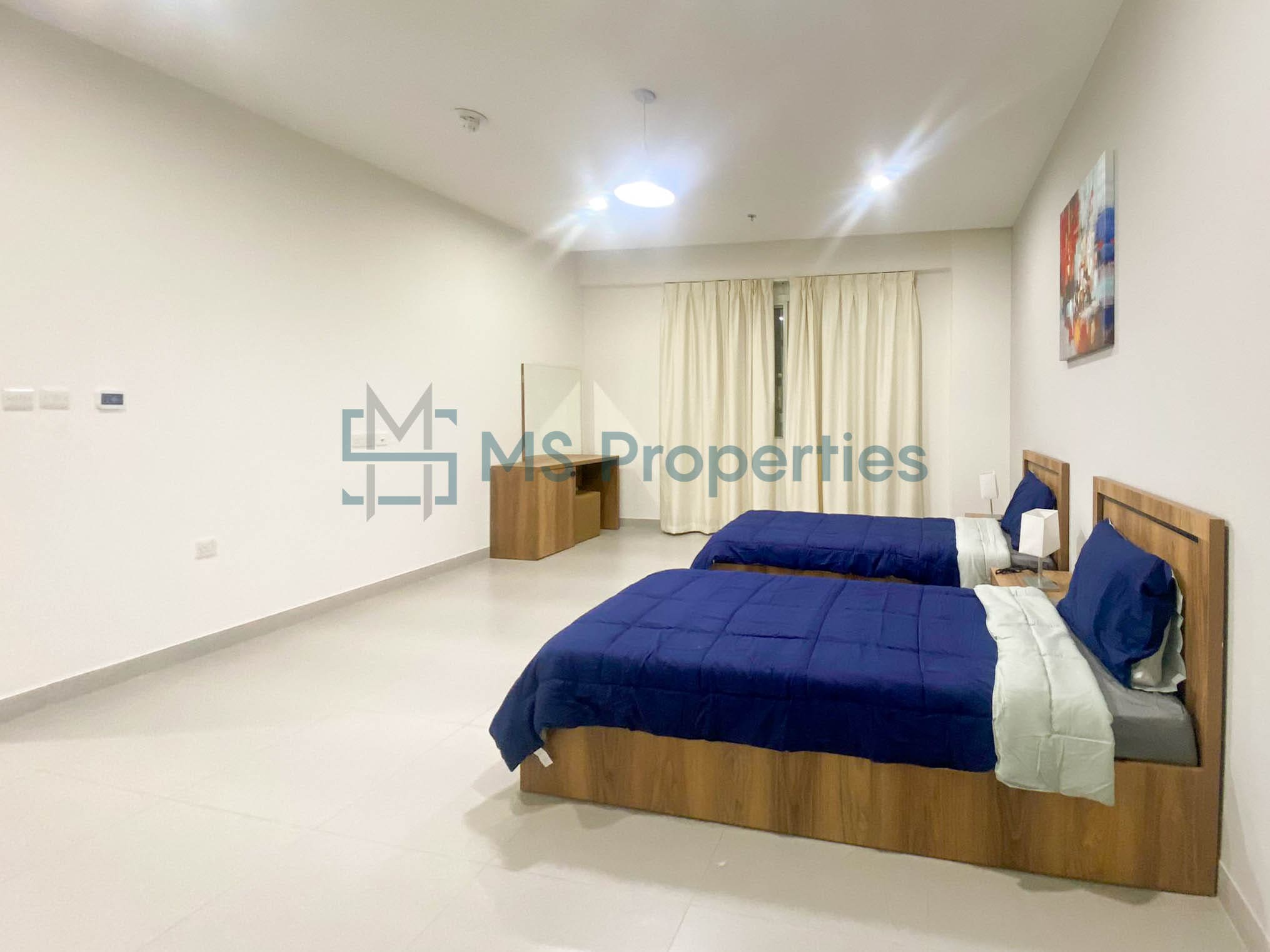 Furnished 2BR Apartment with Amazing Balcony