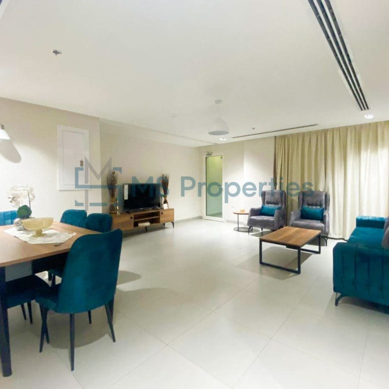 Furnished 2BR Apartment with Amazing Balcony