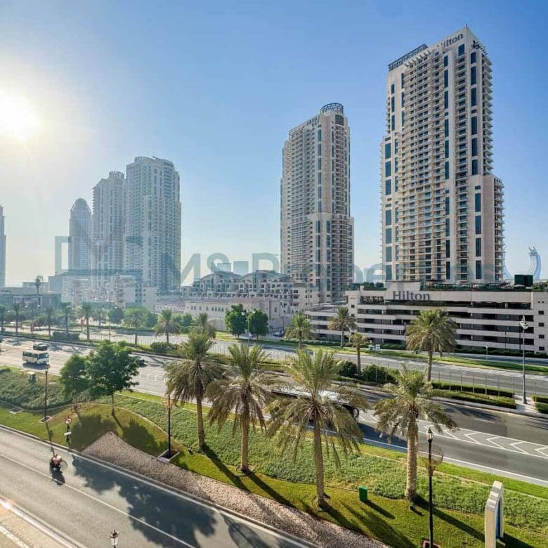 Spacious 1BHK in The Pearl with Great View Balcony