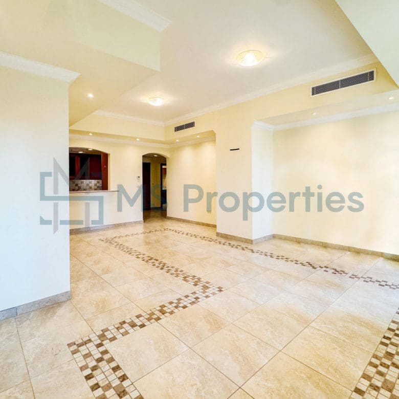 Spacious 1BHK in The Pearl with Great View Balcony