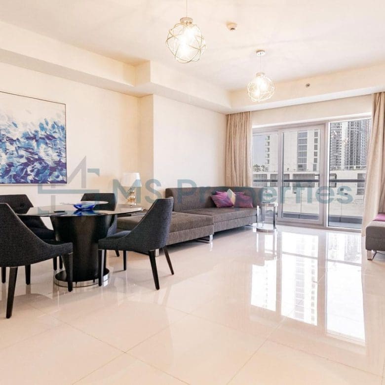 Outstanding 1BHK Flat with Balcony View in Lusail
