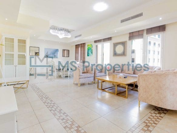 High Floor 3BHK+Maid Flat | Panoramic Marina View