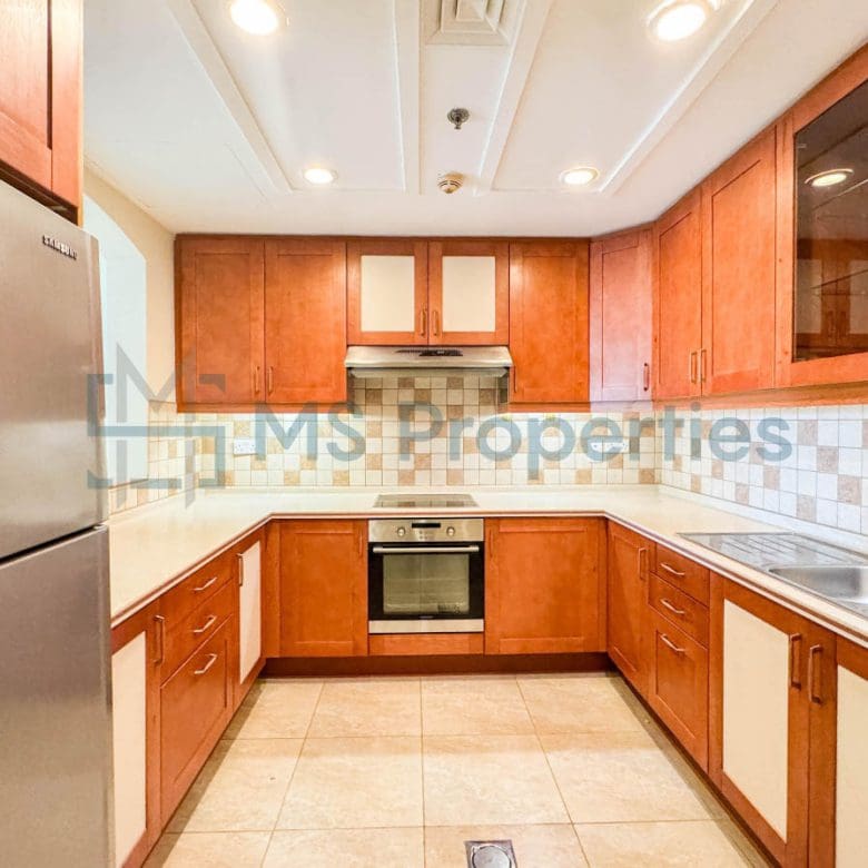 Spacious 1BHK in The Pearl with Great View Balcony