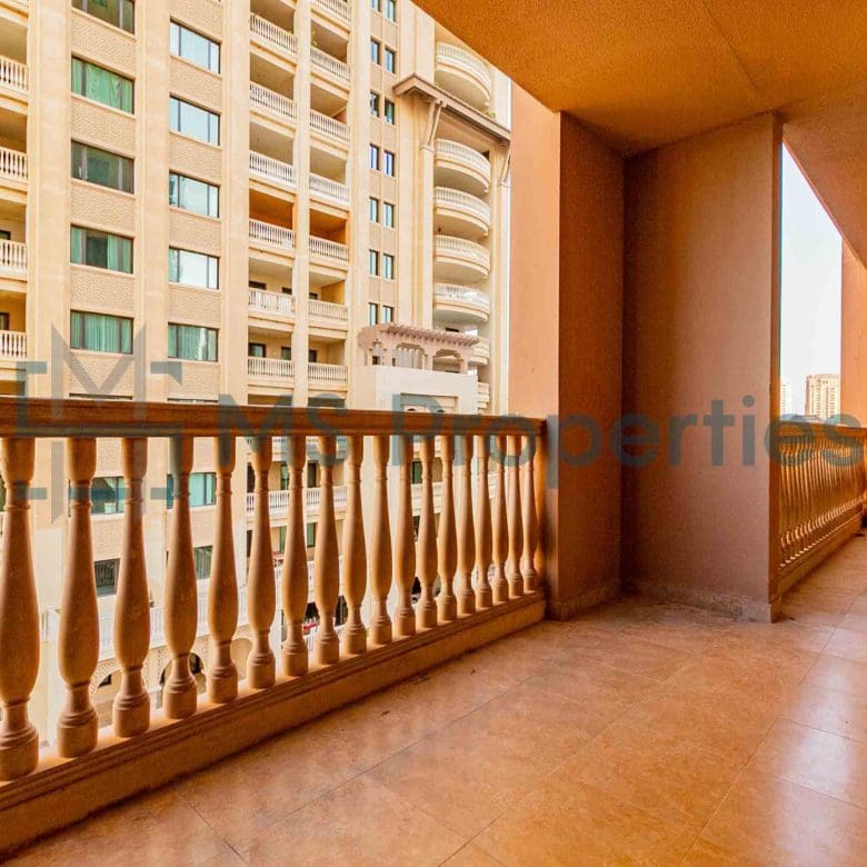 Semi Furnished | 2BHK Apartment with Huge Balcony