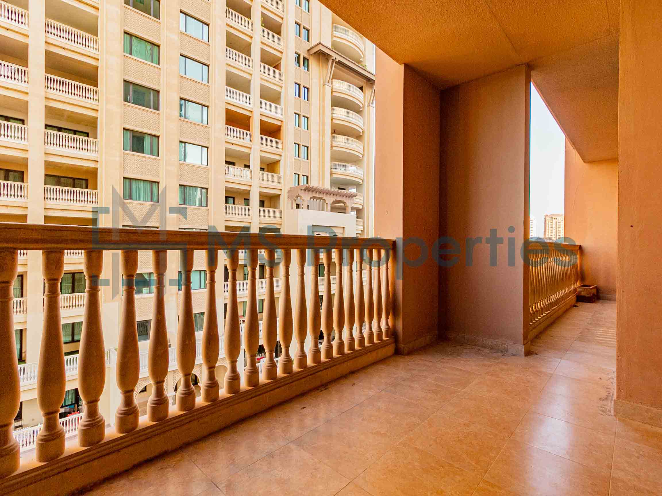 Semi Furnished | 2BHK Apartment with Huge Balcony
