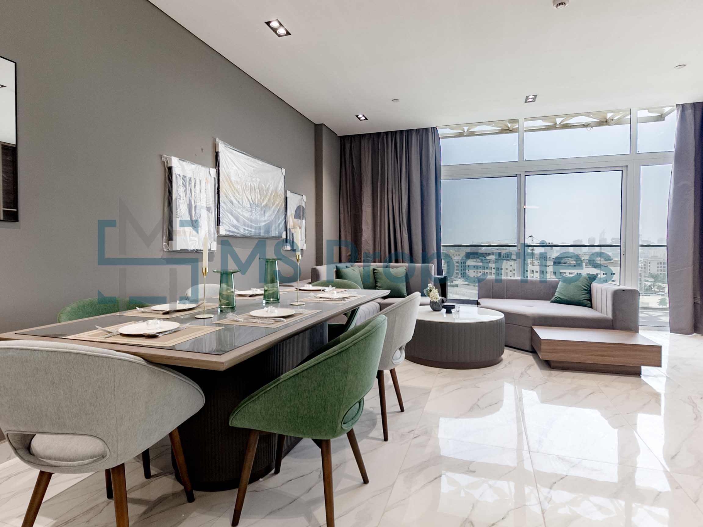 Premium 1BR Apartment | Stunning View in Lusail