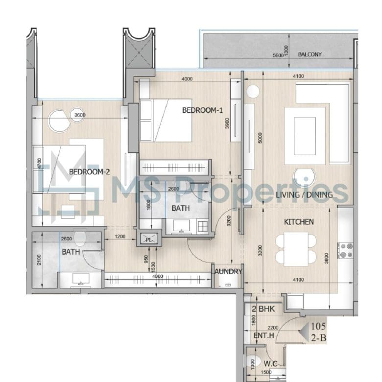 Amazing 2BHK Flats For Sale No Commission Charge