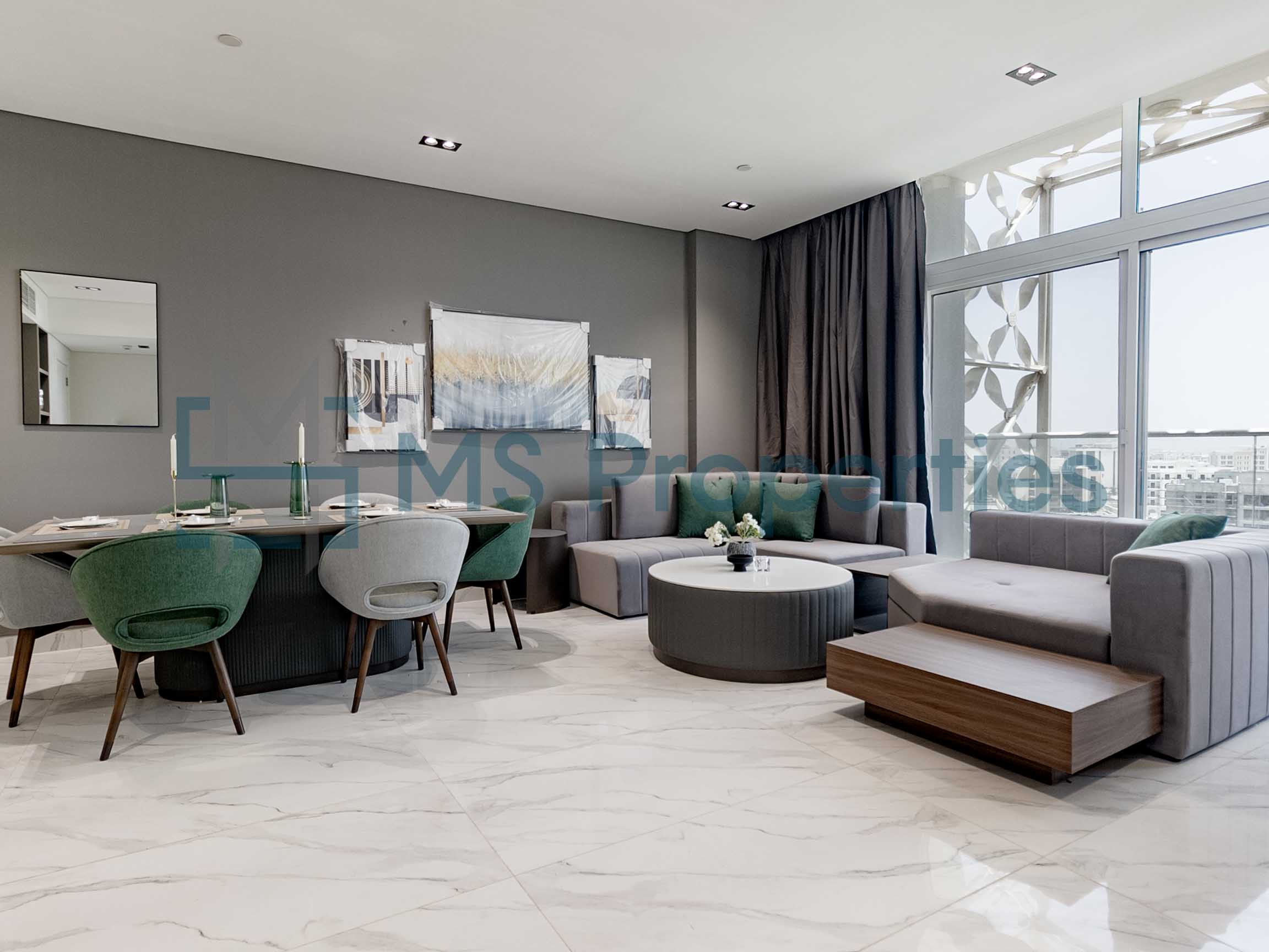 Premium 1BR Apartment | Stunning View in Lusail