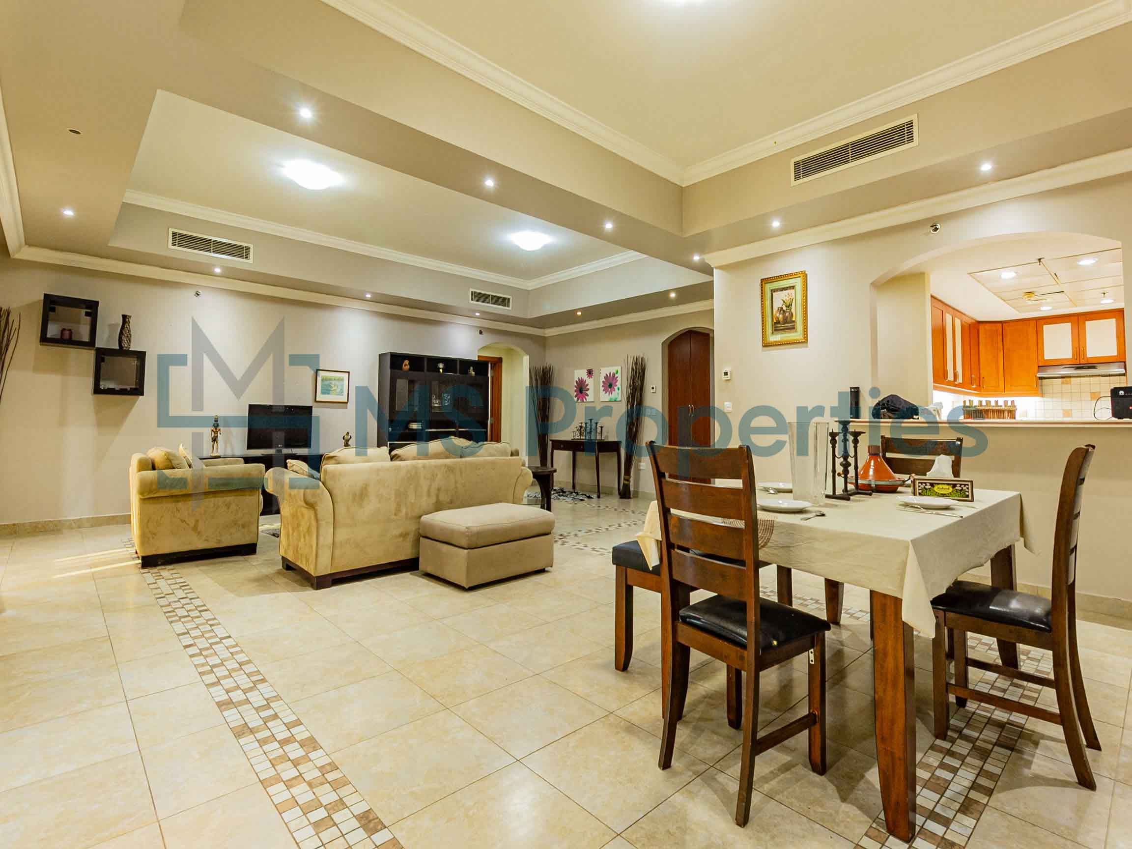 Semi Furnished | 2BHK Apartment with Huge Balcony