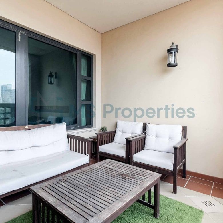 Sophisticated 2BHK Apartment with Amazing Balcony