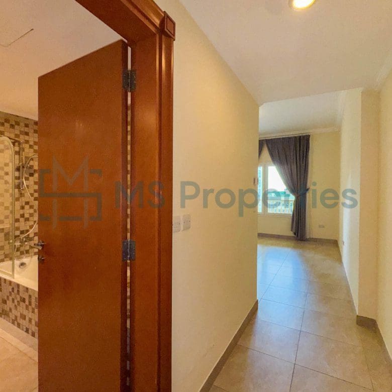 Spacious 1BHK in The Pearl with Great View Balcony