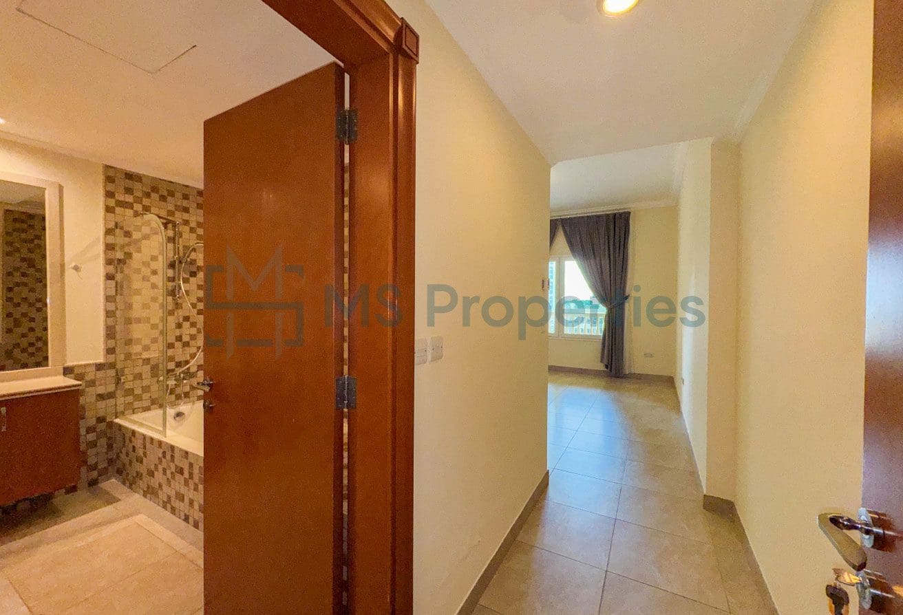 Spacious 1BHK in The Pearl with Great View Balcony