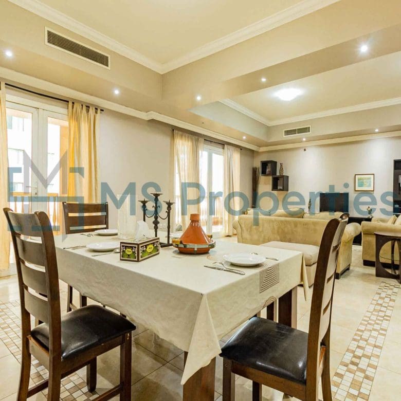 Semi Furnished | 2BHK Apartment with Huge Balcony